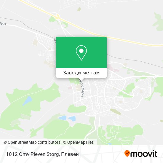 1012 Omv Pleven Storg карта