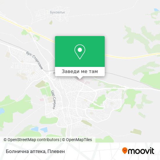Болнична аптека карта