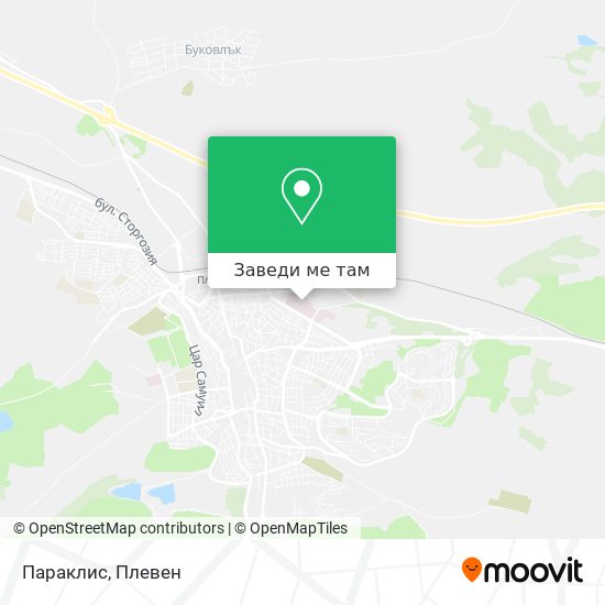 Параклис карта