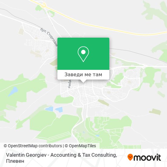 Valentin Georgiev - Accounting & Tax Consulting карта