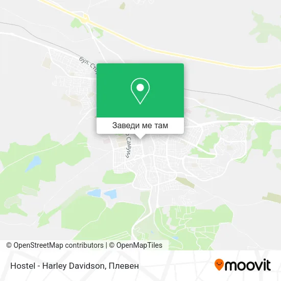 Hostel - Harley Davidson карта