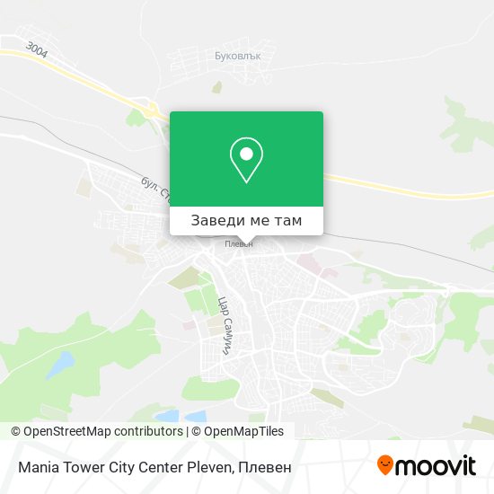 Mania Tower City Center Pleven карта
