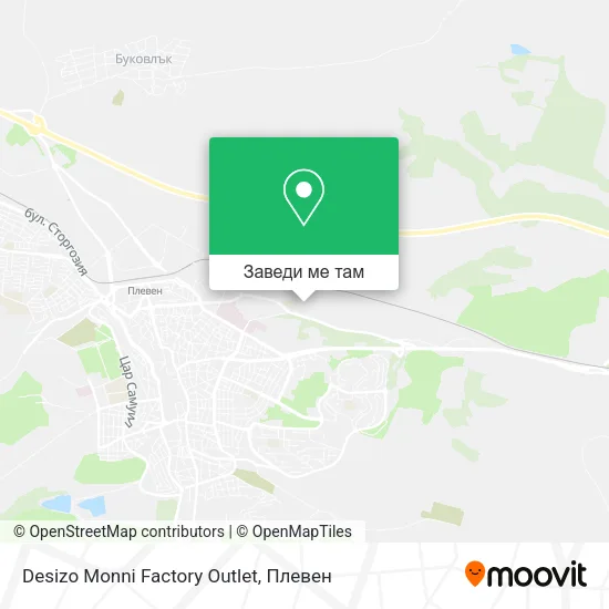 Desizo Monni Factory Outlet карта