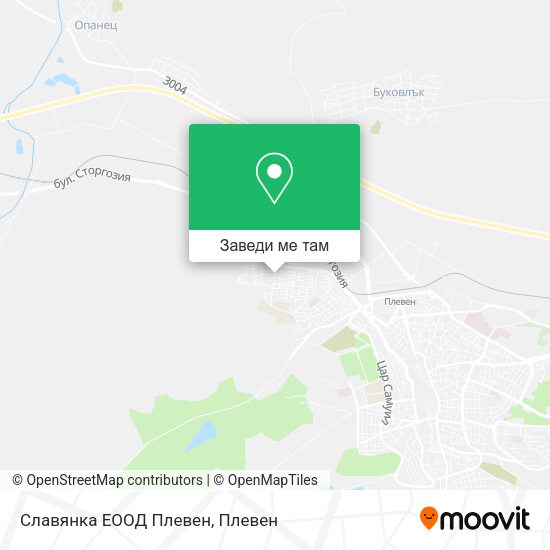 Славянка ЕООД Плевен карта