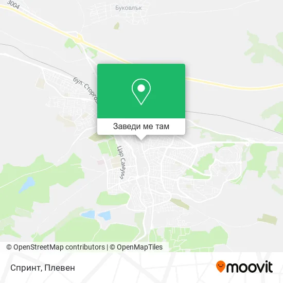 Спринт карта