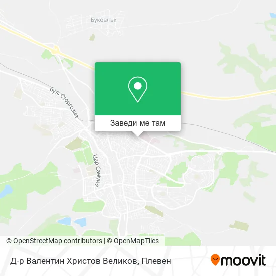 Д-р Валентин Христов Великов карта