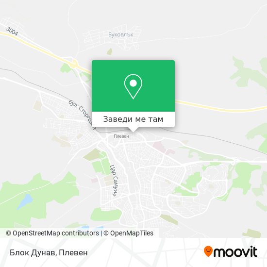 Блок Дунав карта