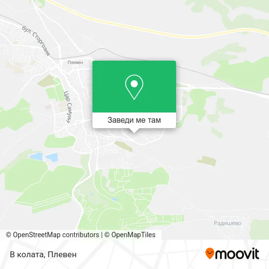 В колата карта