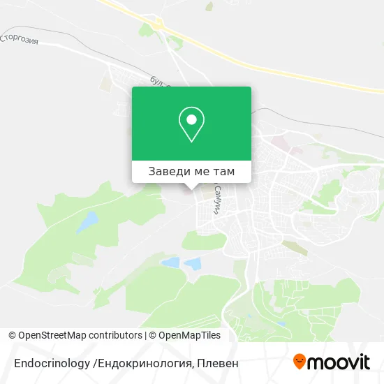 Endocrinology /Ендокринология карта