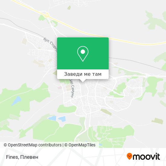Fines карта