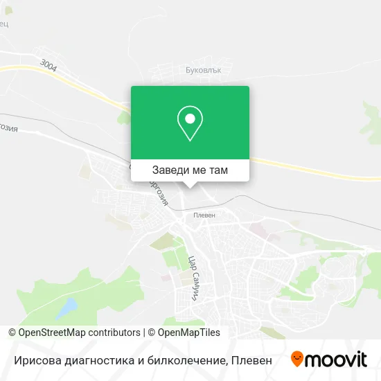 Ирисова диагностика и билколечение карта