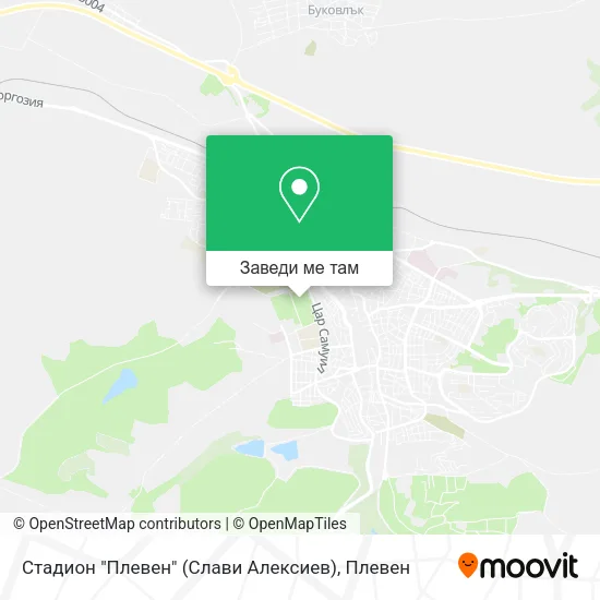 Стадион "Плевен" (Слави Алексиев) карта