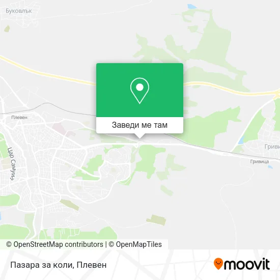 Пазара за коли карта