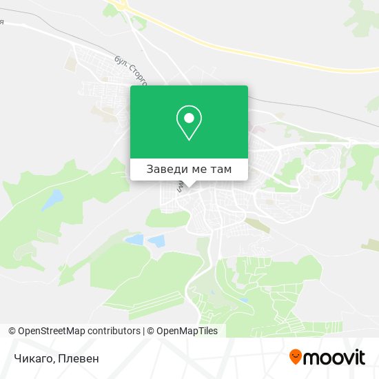 Чикаго карта