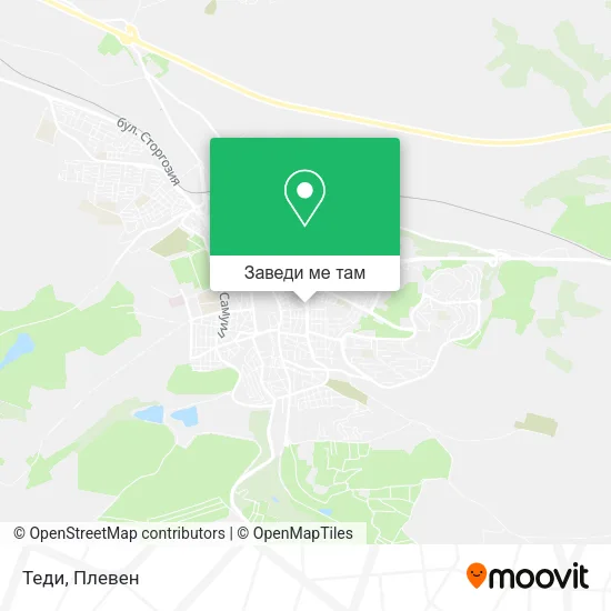 Теди карта
