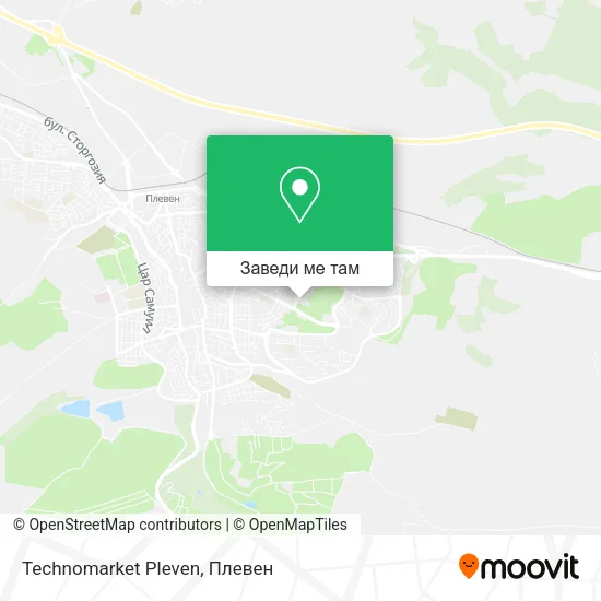 Technomarket Pleven карта