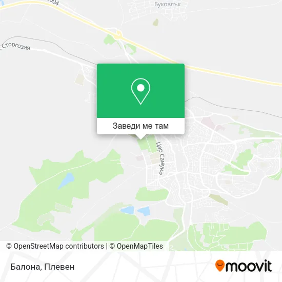 Балона карта