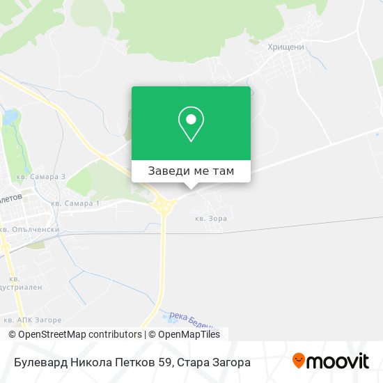 Булевард Никола Петков 59 карта