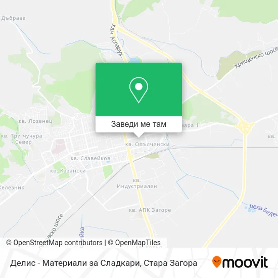 Делис - Материали за Сладкари карта