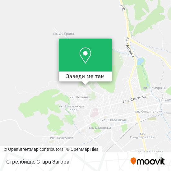 Стрелбище карта