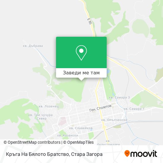 Кръга На Бялото Братство карта