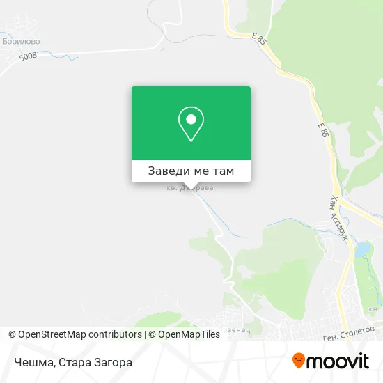 Чешма карта