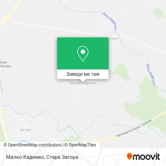 Малко Кадиево карта