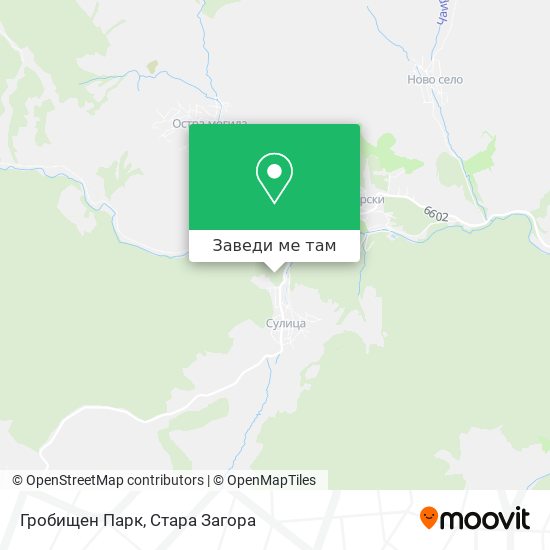 Гробищен Парк карта
