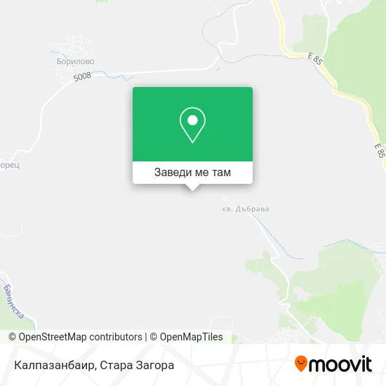 Калпазанбаир карта