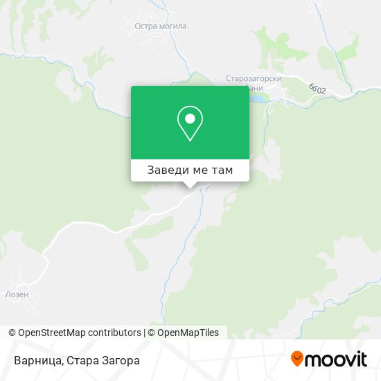 Варница карта