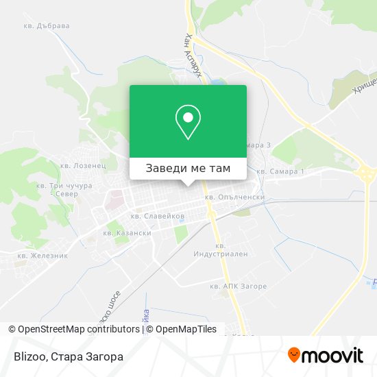 Blizoo карта