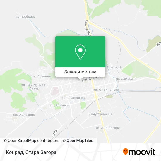 Конрад карта