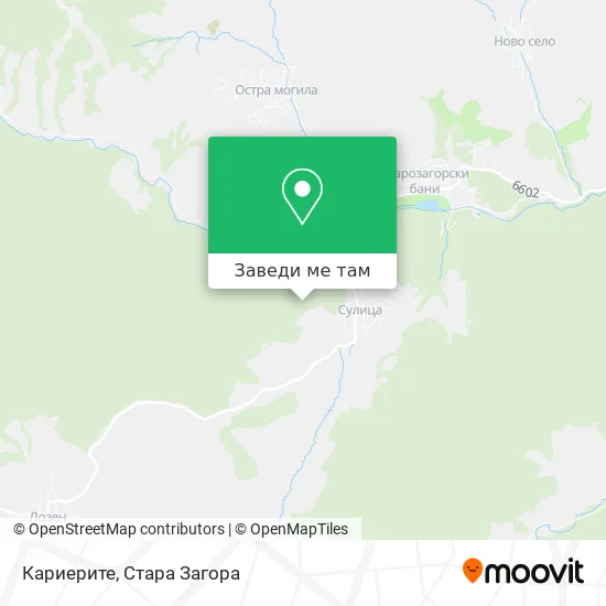 Кариерите карта