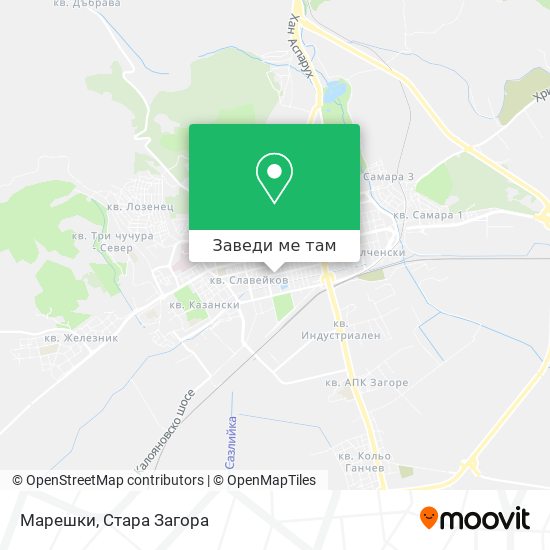 Марешки карта