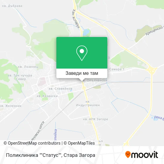 Поликлиника ""Статус"" карта
