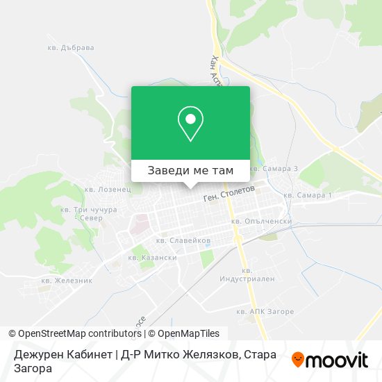 Дежурен Кабинет | Д-Р Митко Желязков карта
