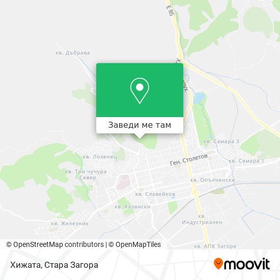 Хижата карта
