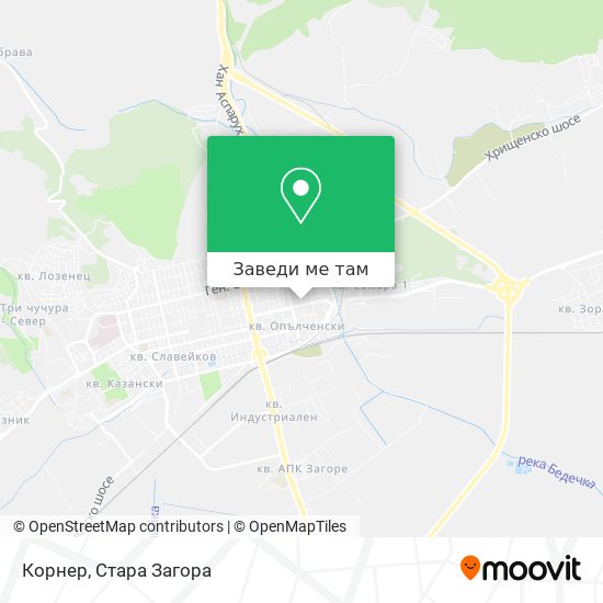 Корнер карта