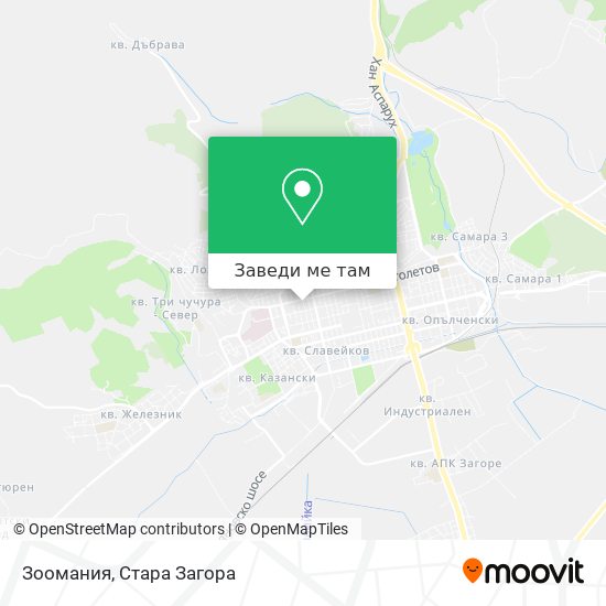 Зоомания карта
