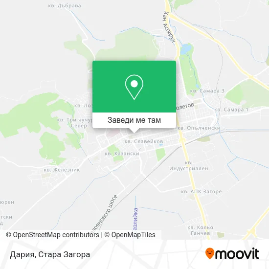 Дария карта