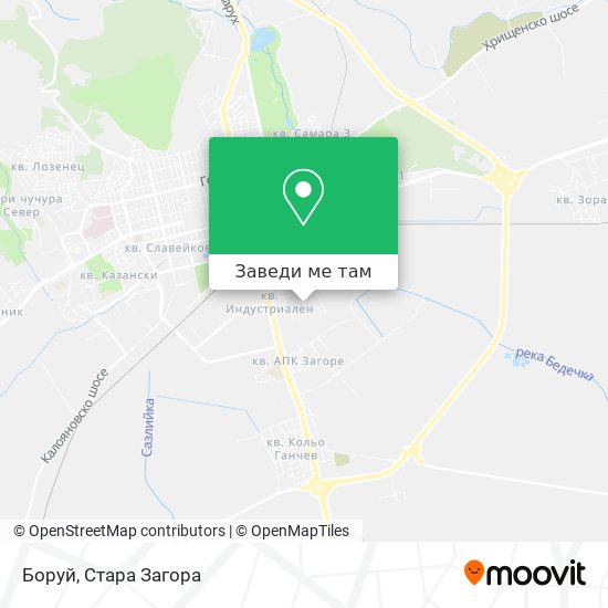 Боруй карта