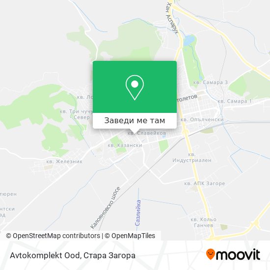 Avtokomplekt Ood карта