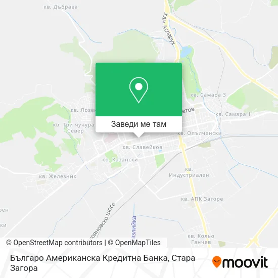 Българо Американска Кредитна Банка карта