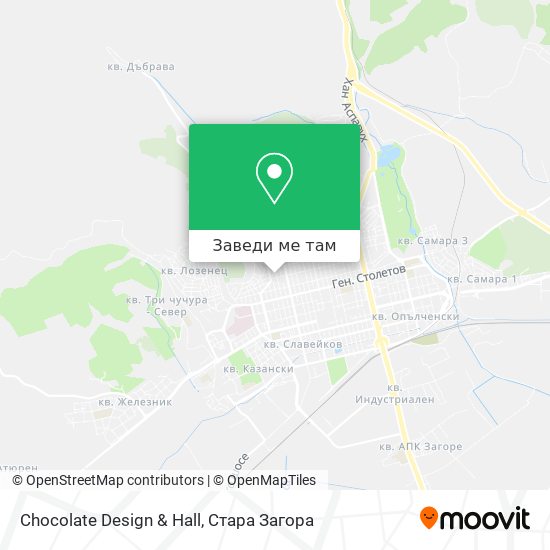 Chocolate Design & Hall карта