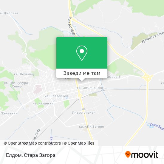 Елдом карта