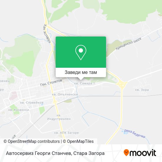 Автосервиз Георги Станчев карта