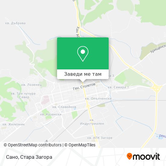 Сано карта
