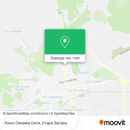 Кино Синема Сити карта