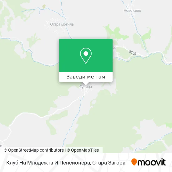 Клуб На Младежта И Пенсионера карта