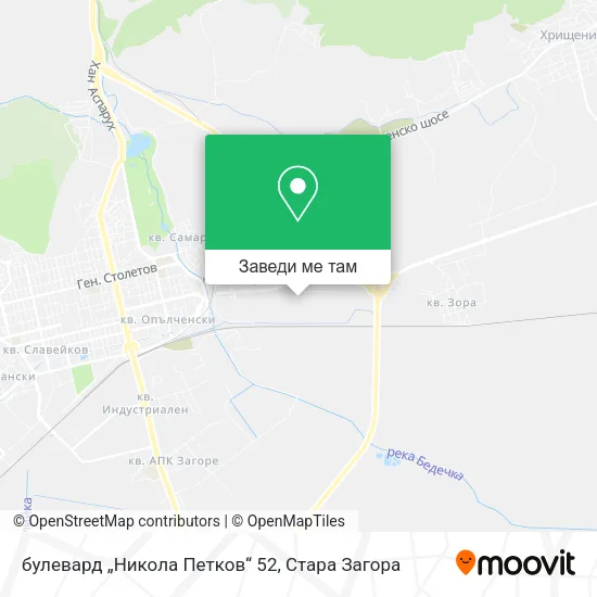 булевард „Никола Петков“ 52 карта